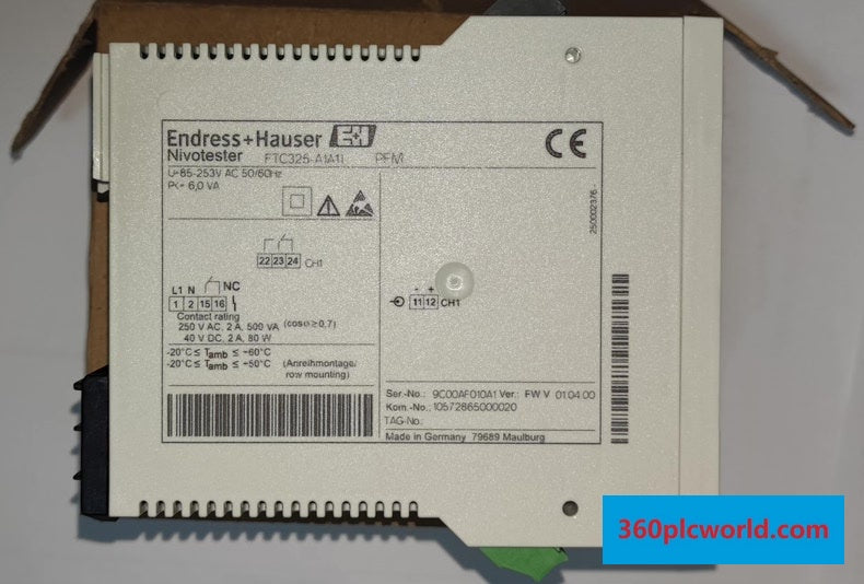 Endress+Hauser FTC325-A1A11 New Process Instrument for Industrial Automation