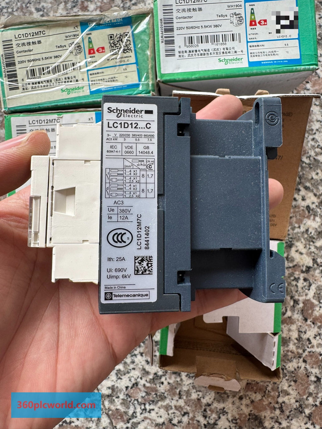 Schneider Telemecanique LC1D12M7C New Obsolete Industrial Spare Parts