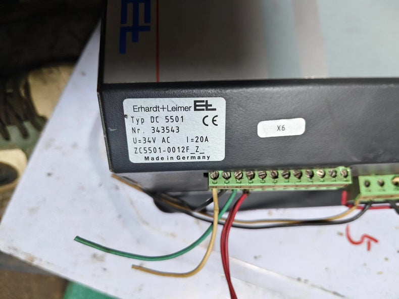 E+L DC5501 Used Industrial Automation Spare Part for Industrial Automation