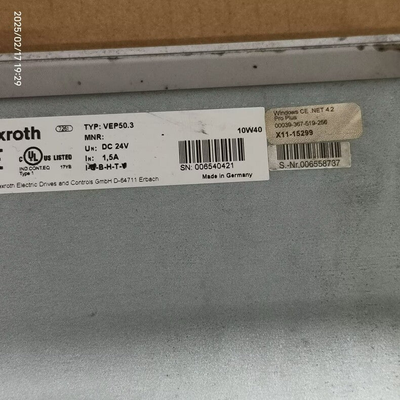 Rexroth VEP50.3 Used Industrial Automation Spare Part for Industrial Automation
