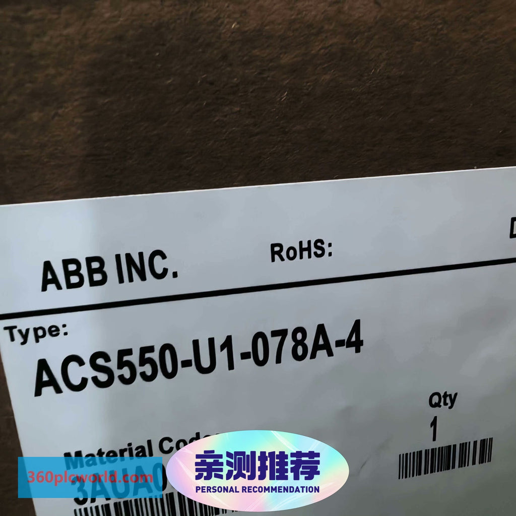 inverter ACS550-U1-078A-4 New Servo Drives & Motors