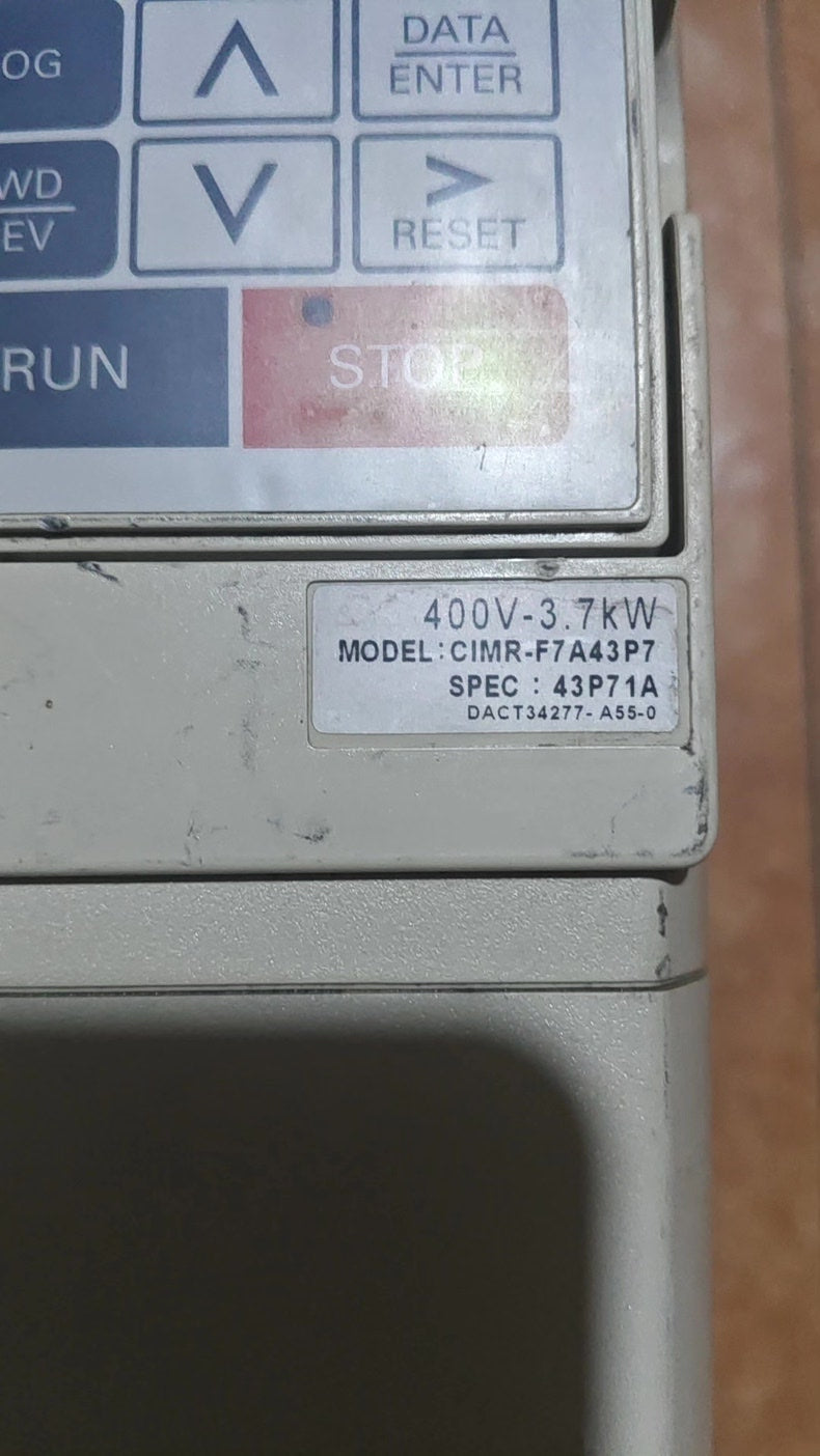 Yaskawa CIMR-F7A43P7 Used Servo Drive Motor for Industrial Automation