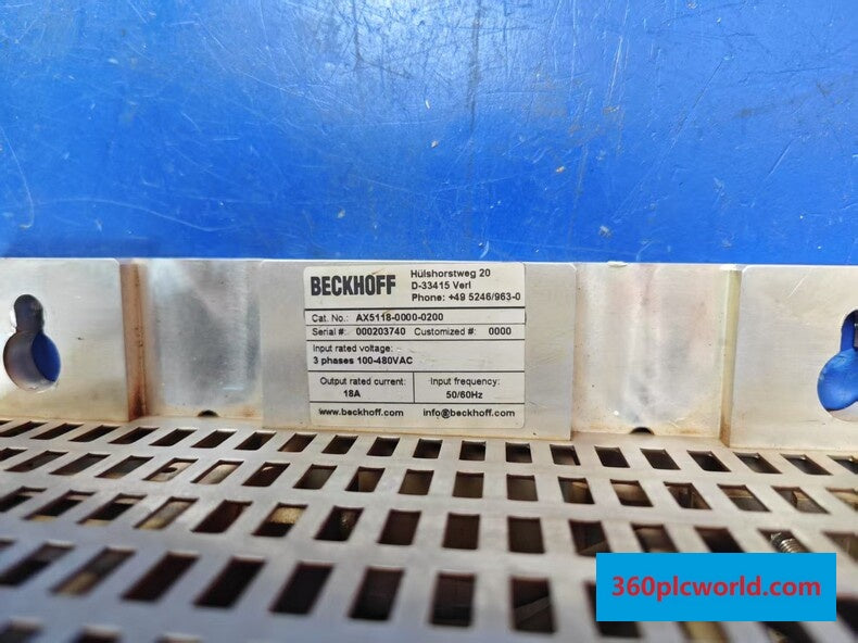 Beckhoff AX5118-0000-0200 Used Industrial Automation Spare Part for Industrial Automation