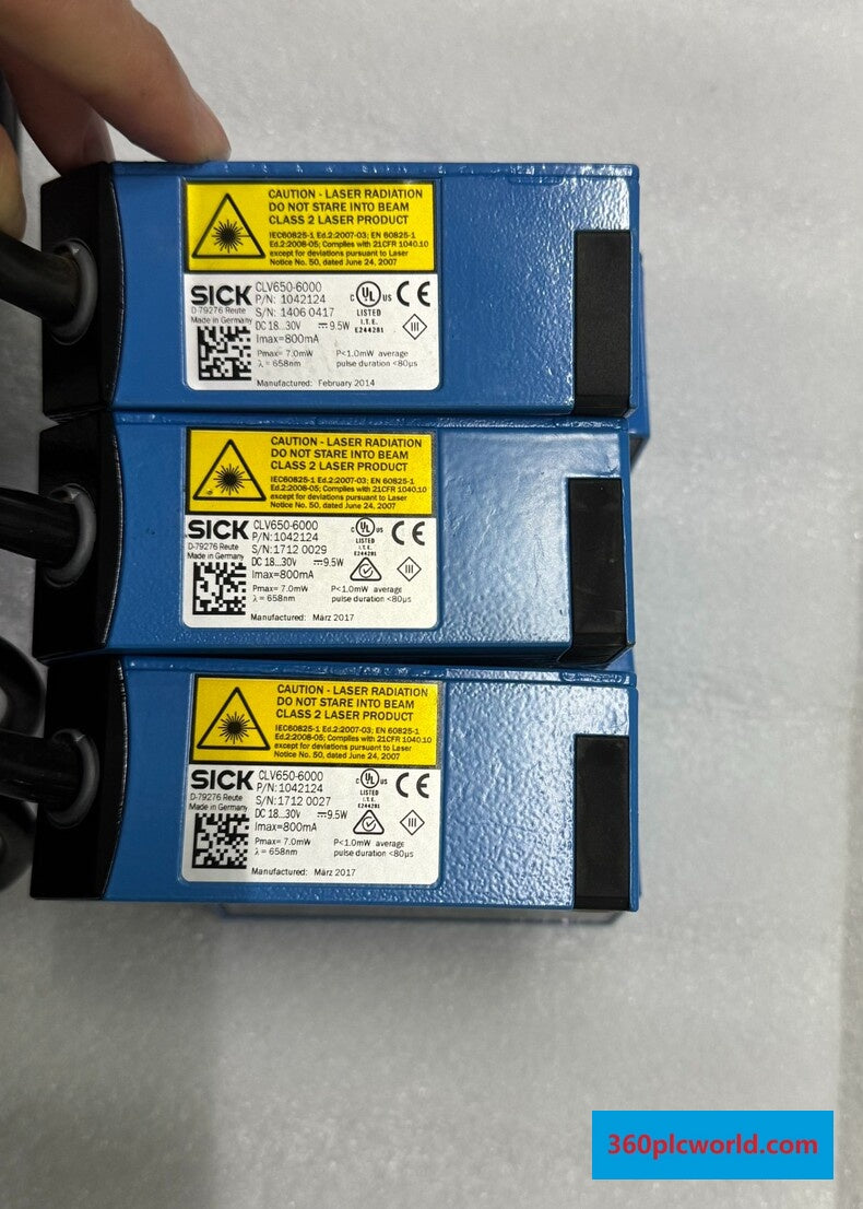 Sick CLV650-6000 Used Sensor Encoder for Industrial Automation