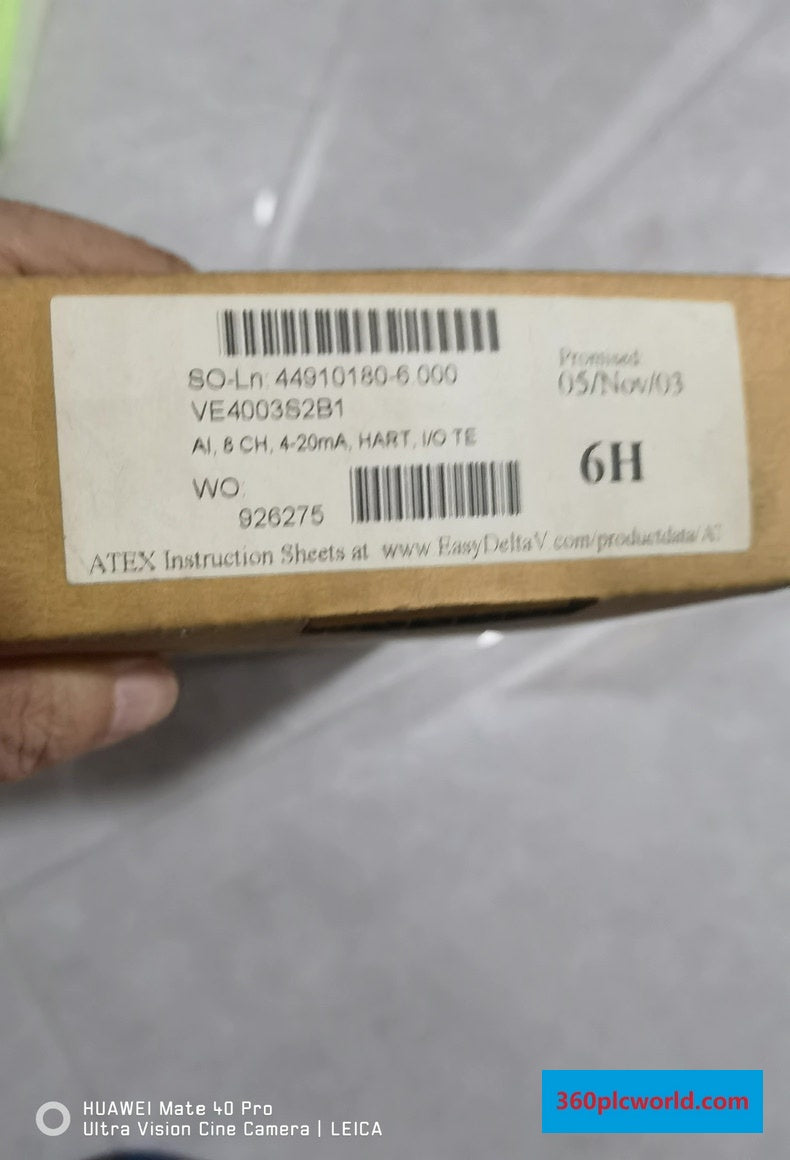 Emerson VE4003S2B1 New Industrial Automation Spare Part for Industrial Automation