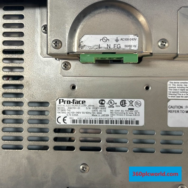 Proface FP3900-T41 Used Industrial Automation Spare Part for Industrial Automation