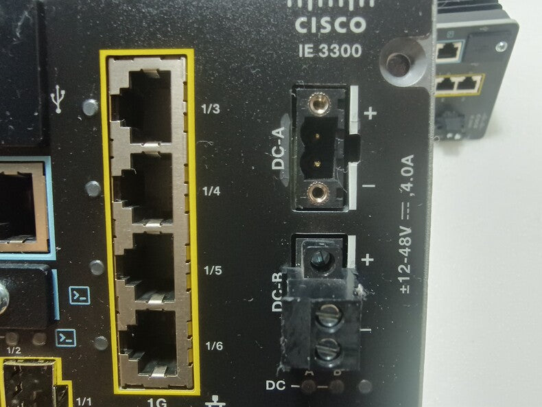 Cisco IE-3300-8T2S-E Used Industrial Automation Spare Part for Industrial Automation
