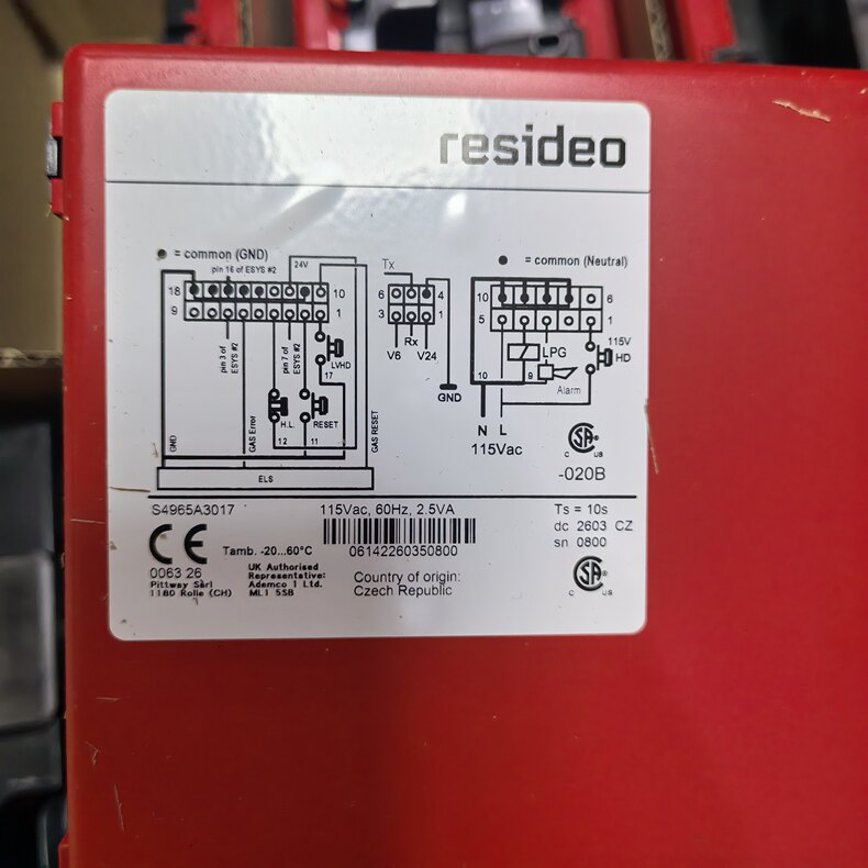 Honeywell S4965A New Industrial Automation Spare Part for Industrial Automation