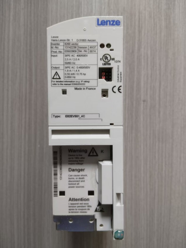 Lenze E82EV551_4C New Industrial Automation Spare Part for Industrial Automation