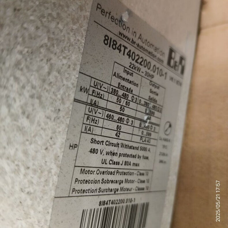 B&R 8I84T402200.010-1 Used PLC HMI Module for Industrial Automation