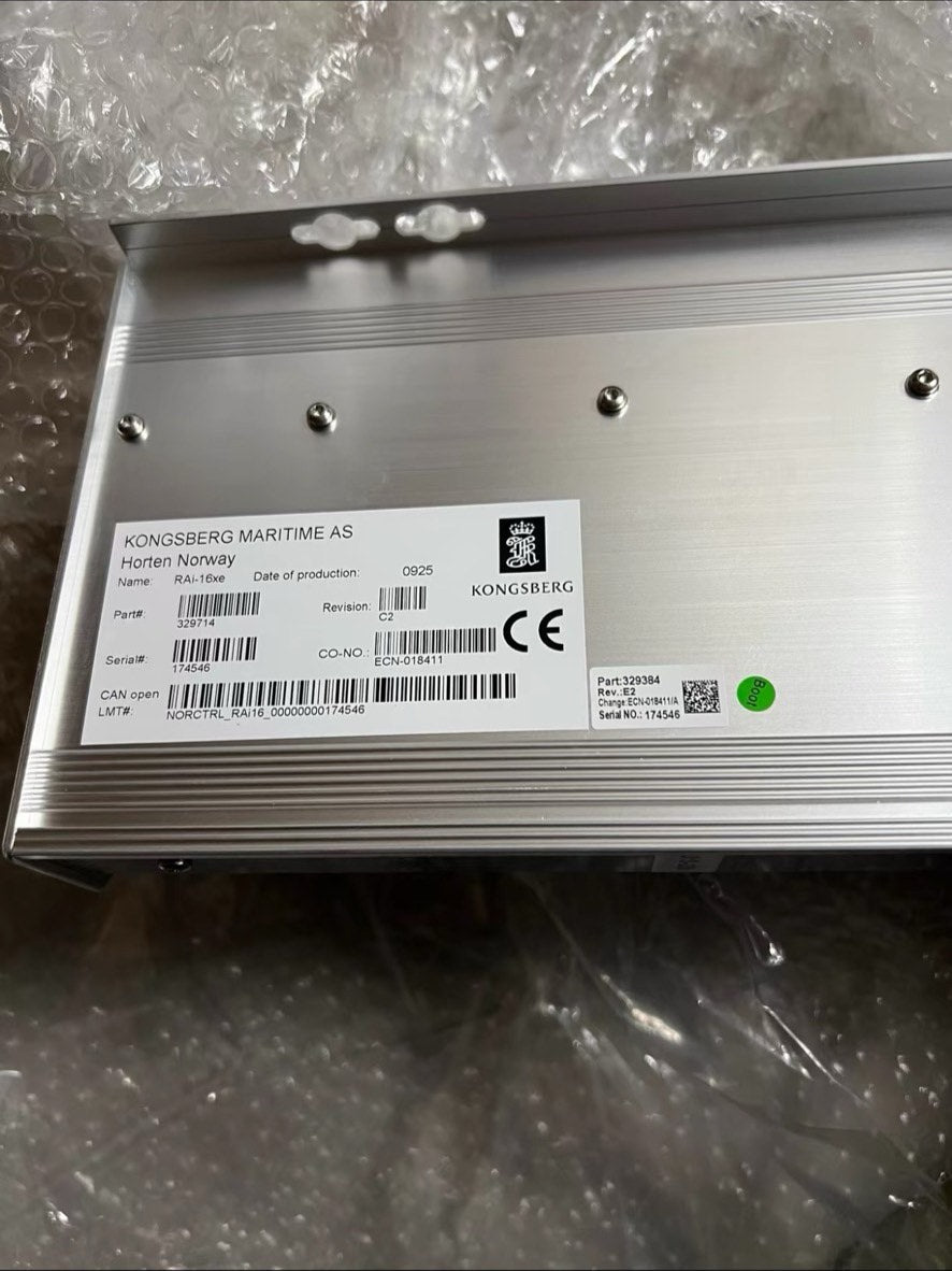 KONGSBERG RAI-16XE Used Industrial Automation Spare Part for Industrial Automation