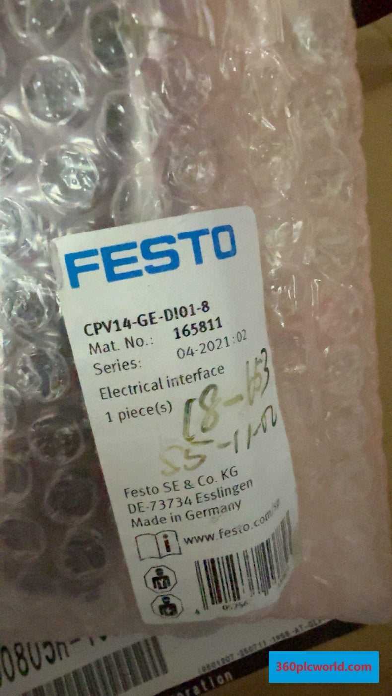 Festo CPV14-GE-DI01-8 New Industrial Automation Spare Part for Industrial Automation