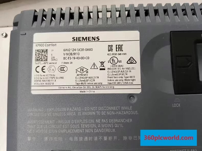 Siemens 6AV2124-5GC00-0AC0 New Industrial Automation Spare Part for Industrial Automation