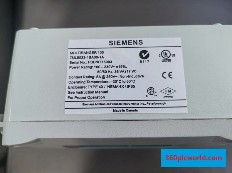 Siemens 7ML50331BA001A New Industrial Automation Spare Part for Industrial Automation