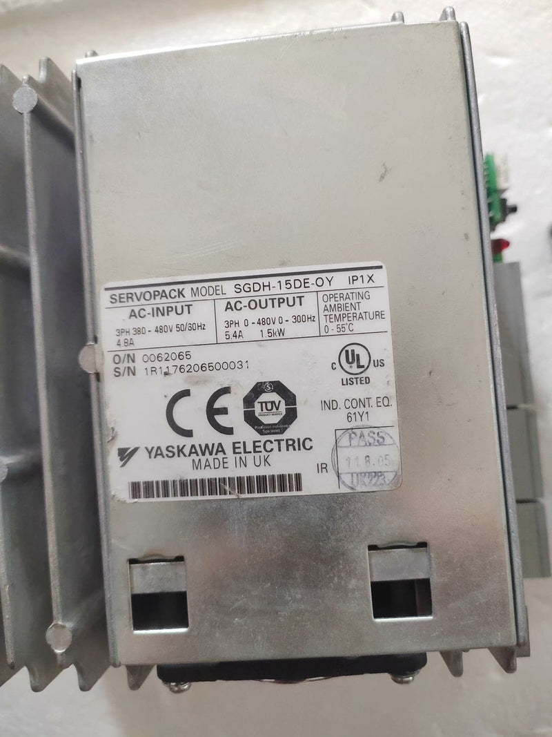 1PC for Yaskawa SGDH-15DE-OY used SGDH15DEOY  A06