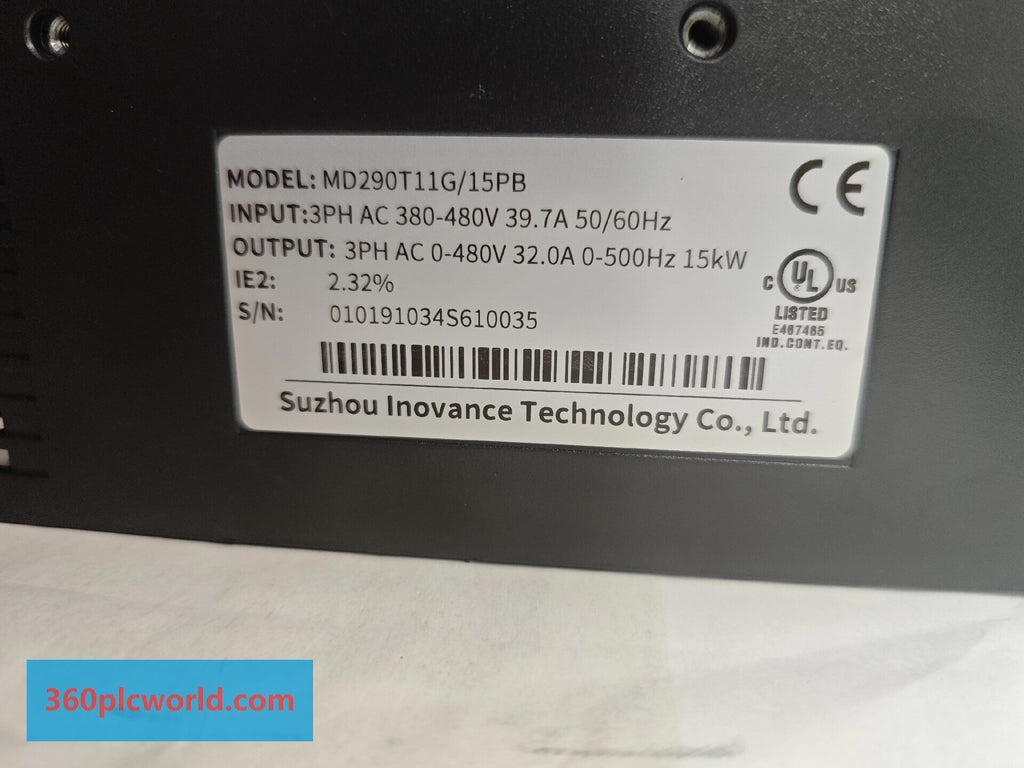 Inovance MD290T11G/15PB New Obsolete Industrial Spare Parts