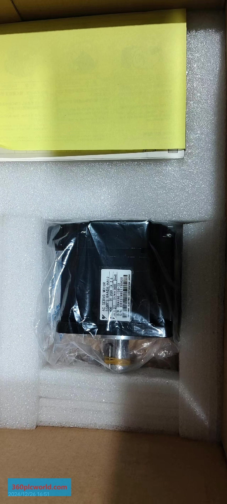 Yaskawa SGM-01A3TE21 New Servo Drives & Motors