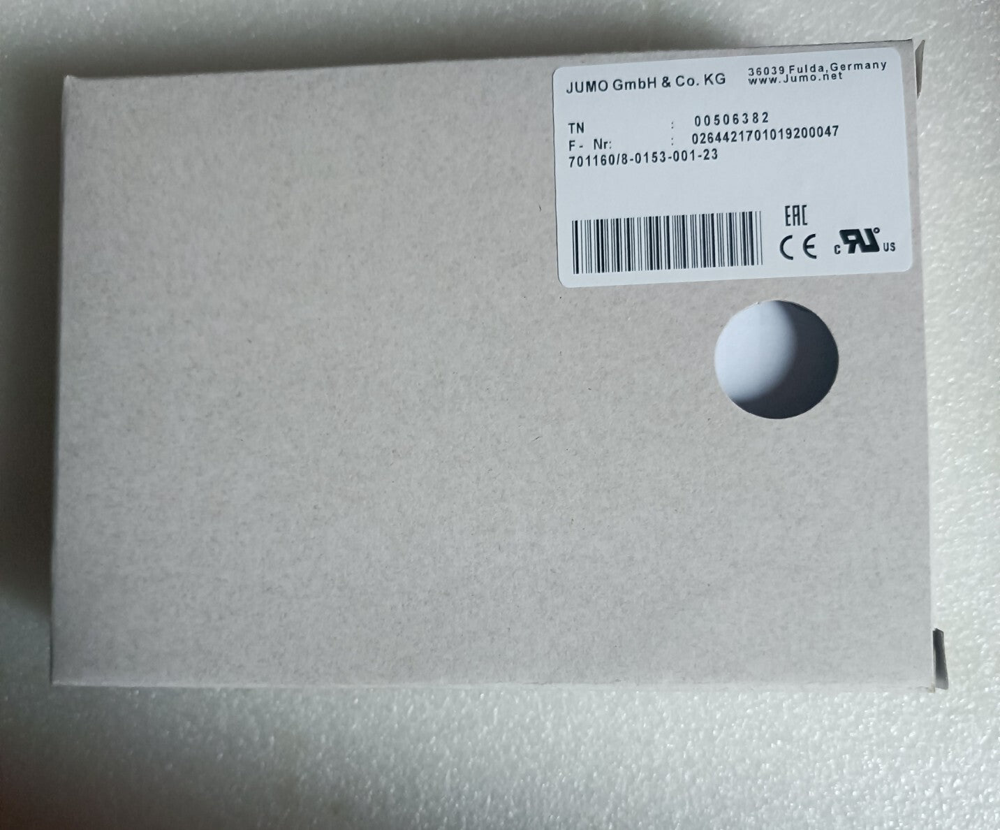 JUMO 701160/8-0153-001-23 New Industrial Automation Part Industrial Automation