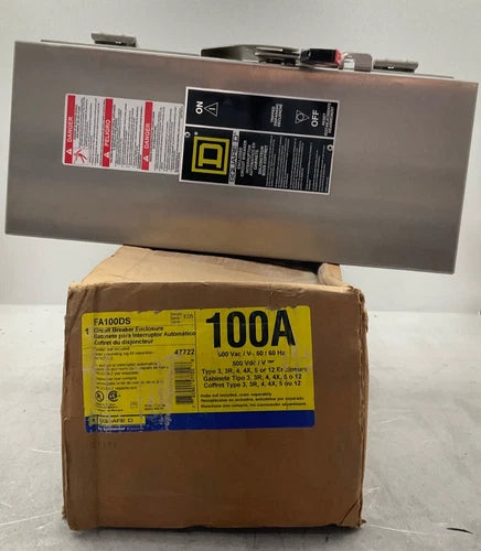 SQUARE D FA100DS New