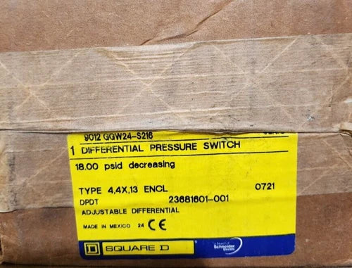 SQUARE D 9012GGW24-S216 New