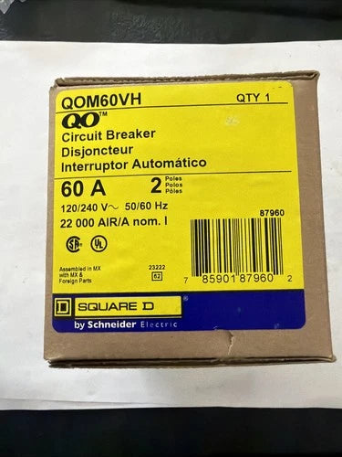 SQUARE D QOM60VH New