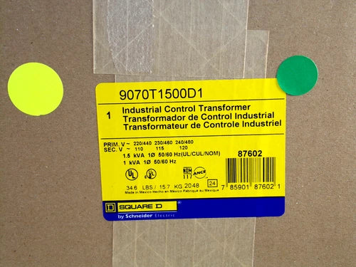 SQUARE D 9070T1500D1 New