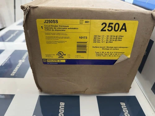 SQUARE D J250SS New