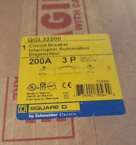 SQUARE D QGL32200 New