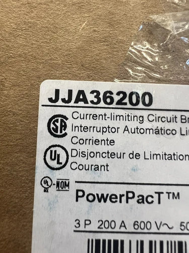 SQUARE D JJA36200 New