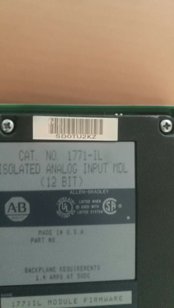 Allen Bradley 1771-IL 1771IL