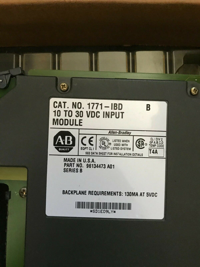 Allen Bradley 1771-IBD/B 1771IBD/B