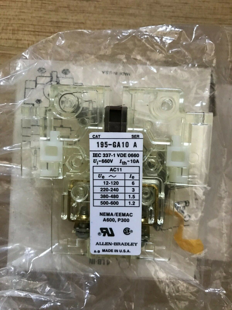 Allen Bradley 195-GA10/A 195GA10/A