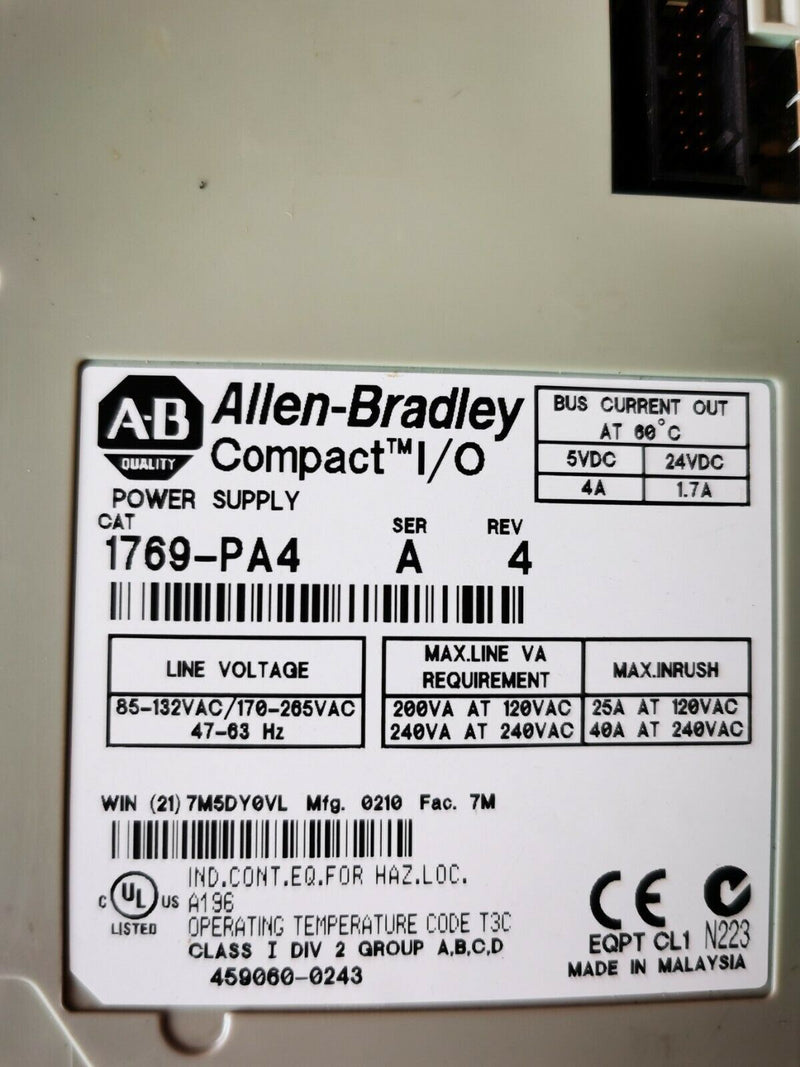 Allen Bradley 1794PA4 1794-PA4