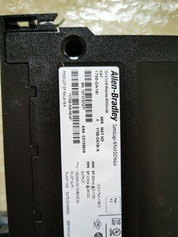 Allen Bradley 1756-OA16I/A 1756OA16I/A