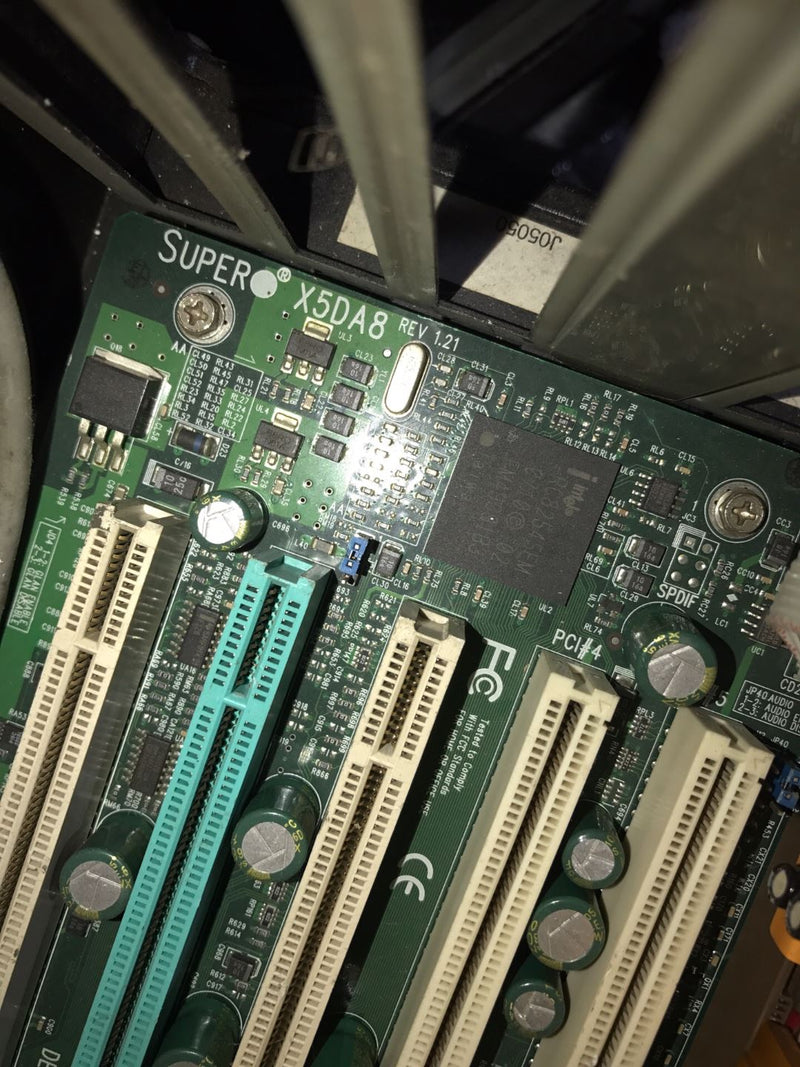 1 PC used For Supermicro X5DA8