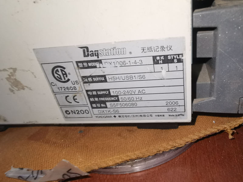 1 PC used For Yokogawa DX1006-1-4-3