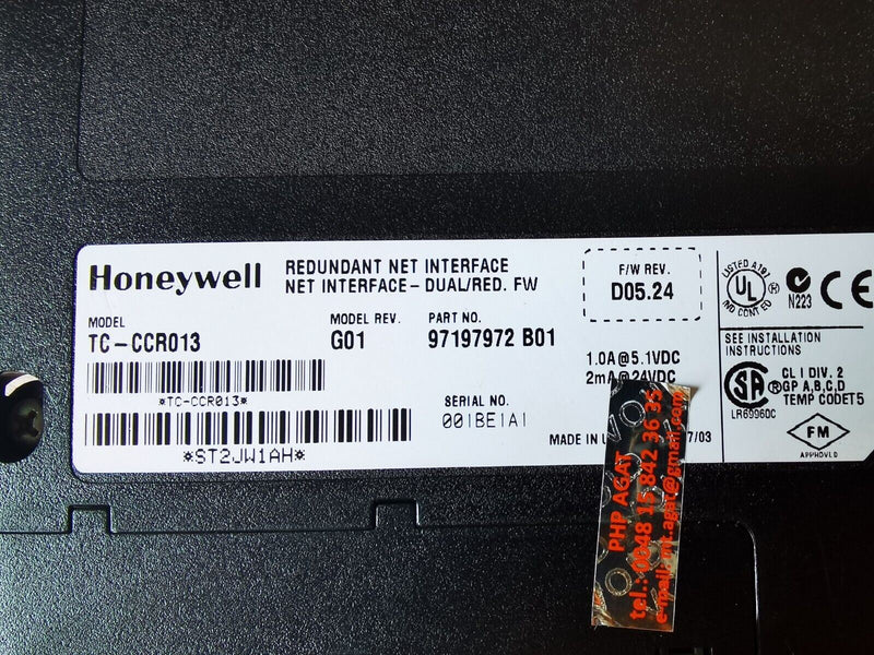 1PC  Honeywell  TC-CCR013