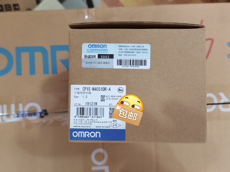 New Omron PLC CP1E-N40S1DR-A