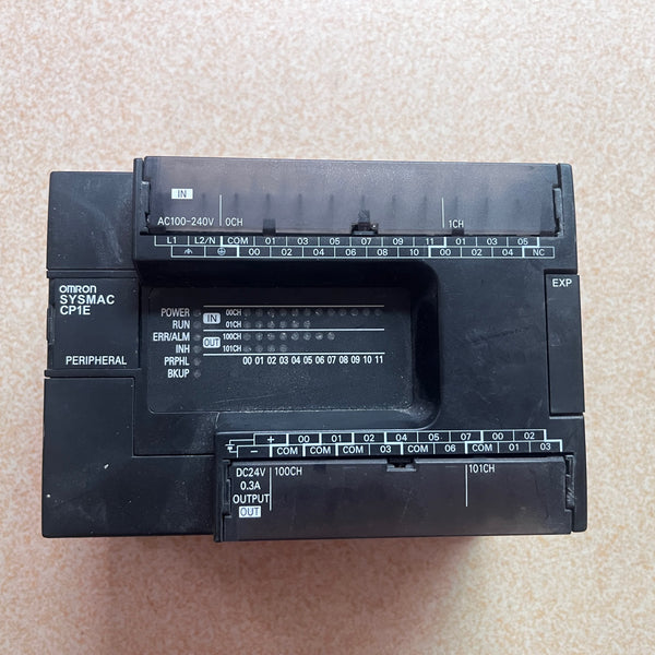 OMRON PLC CP1E-E30SDR-A used