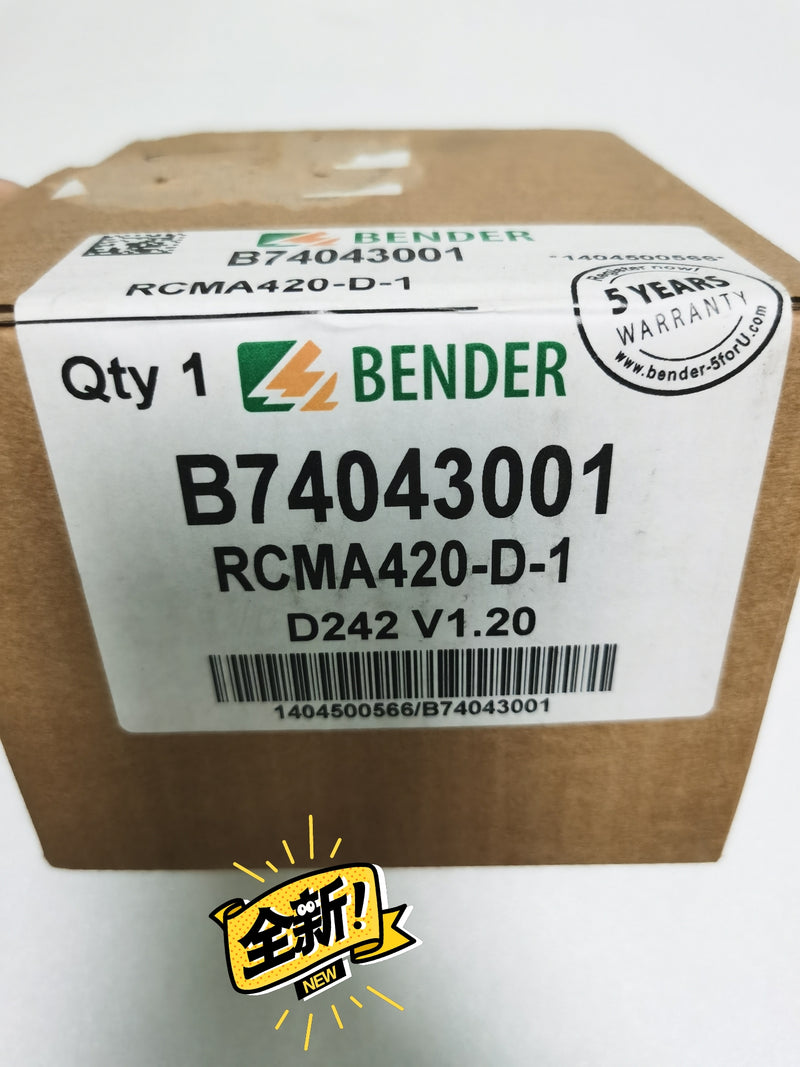 BENDER RCMA420-D-1