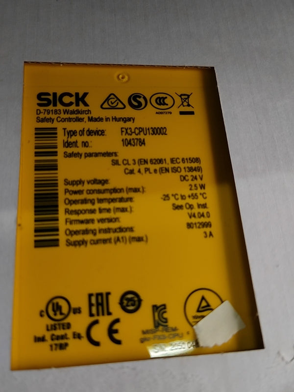 sick FX3-CPU130002 new