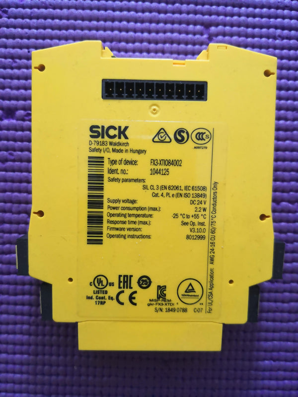 sick FX3-XTIO84002 used