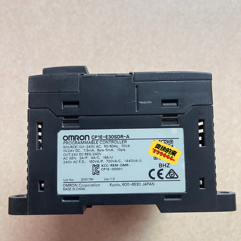 OMRON PLC CP1E-E30SDR-A used