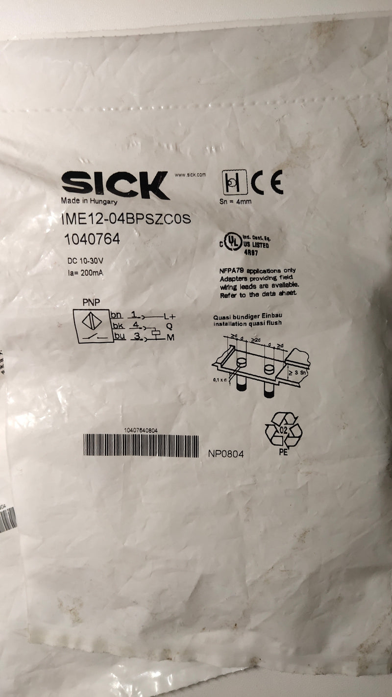 sick IME12-04BPSZCOS new