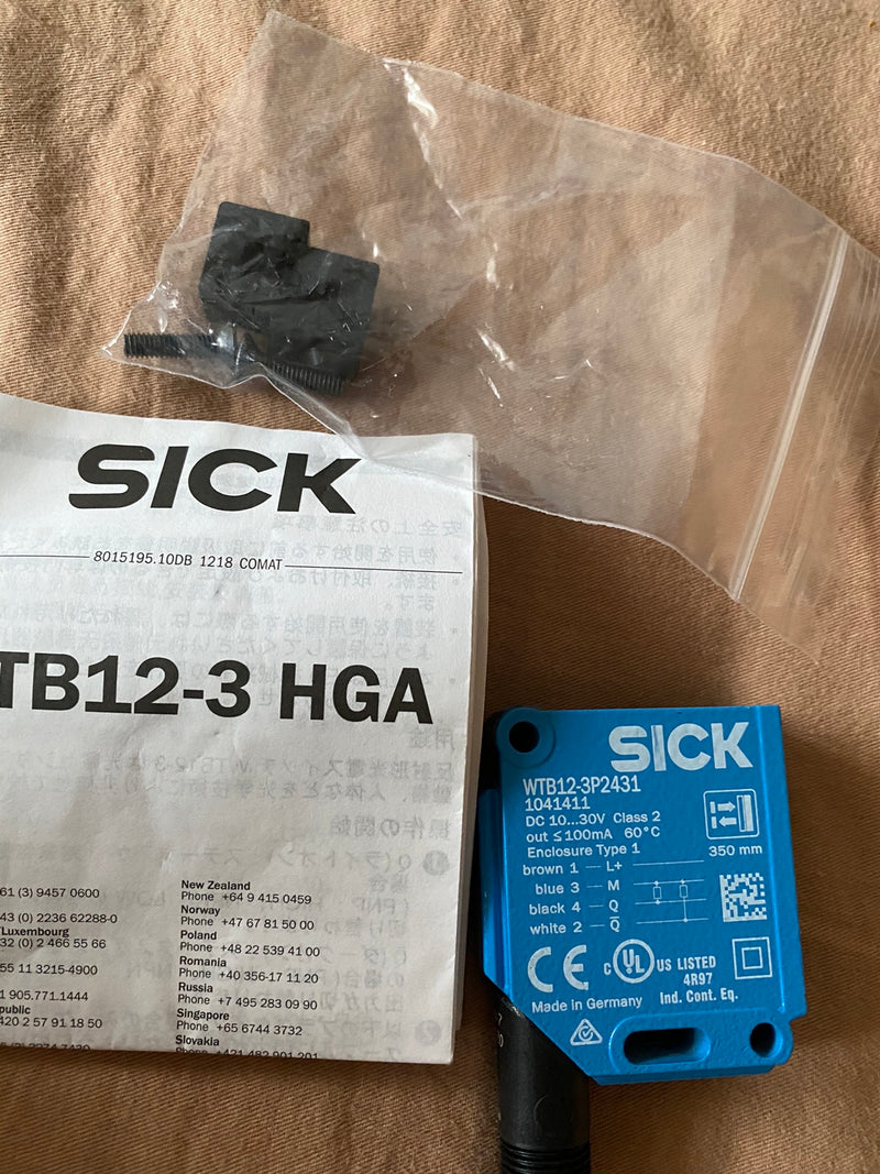 SICK sensors WTB12-3P2431 new