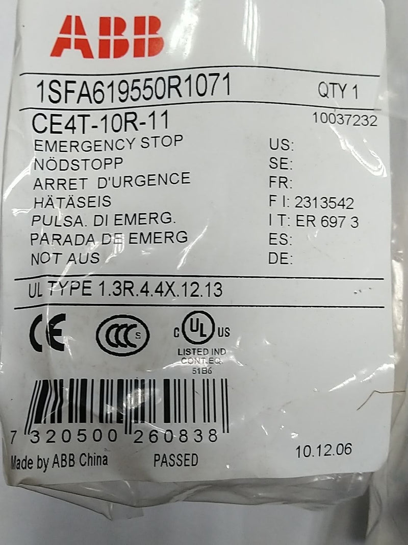 ABB CE4T-10R-11 new CE4T10R11