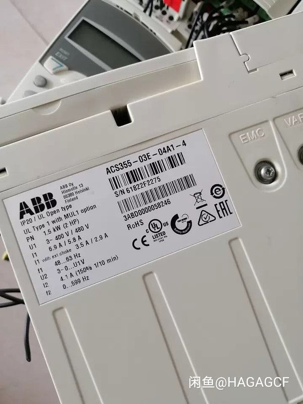 ABB ACS355-03E一04A1一4 used ACS35503E04A14