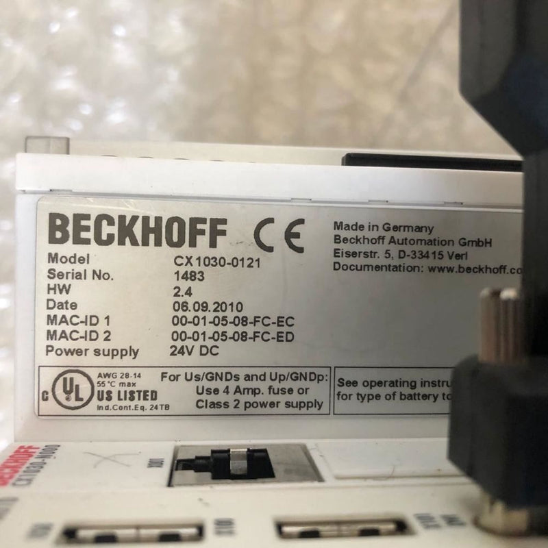BECKHOFF CX1030-0121 CX1100-0014 CPU Module PLC