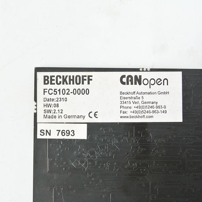 Beckhoff FC5102-0000 PCB Board