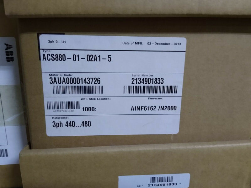 ABB ACS880-01-02A1-5